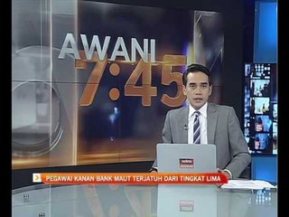 Pegawai kanan bank maut terjatuh dari tingkat 5