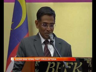 Kajian bagi kenal pasti virus Difteria