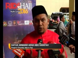 Tunggang motor kapcai hingga ke tanah suci Mekah