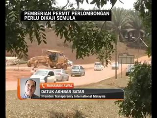 Pemberian permit perlombongan perlu dikaji semula