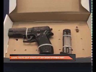 Suspek penyeludup senjata api dan dadah ditembak mati