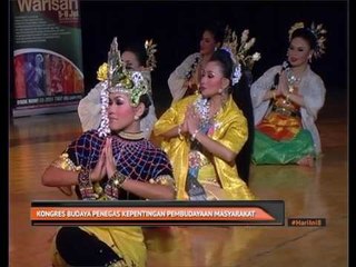 Kongres Budaya penegas kepentingan pembudayaan masyarakat