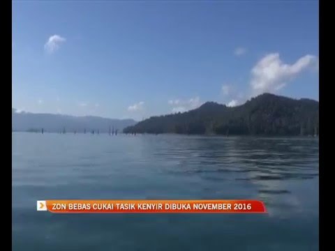Zon bebas cukai Tasik Kenyir dibuka November 2016