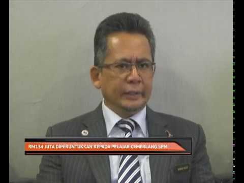 RM134 juta diperuntukan kepada pelajar cemerlang SPM