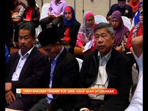 Jawatankuasa tangani kos sara hidup akan ditubuhkan oleh kerajaan