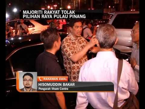 Majoriti rakyat tolak Pilihan Raya Pulau Pinang