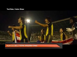 Filem Ola Bola terima anugerah emas