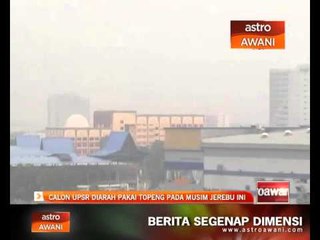 Calon UPSR diarah pakai topeng pada musim jerebu ini