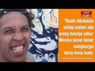 Seni grafiti Malaysia di Dubai