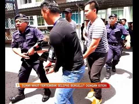 Suami maut tertembak selepas bergelut dengan isteri