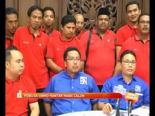 Pemuda UMNO hantar nama calon