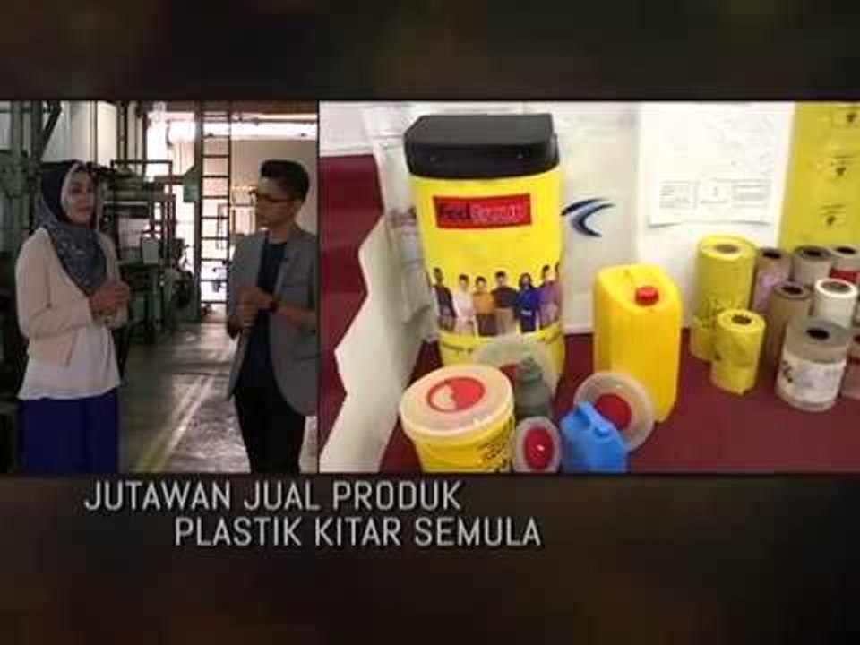 Hasilkan produk plastik dari bahan kitar semula