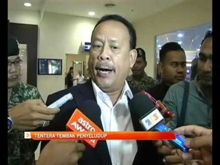 Tentera tembak penyeludup