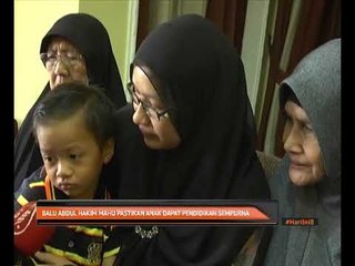 Balu Abdul Hakim mahu pastikan anak dapat pendidikan sempurna