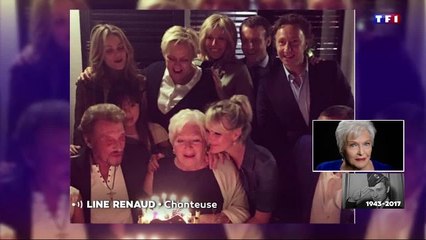 TF1 : le dîner anniversaire de Line Renaud avec Johnny-06dec2017