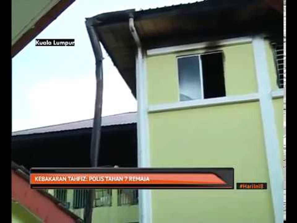 Kebakaran tahfiz: Polis tahan tujuh remaja