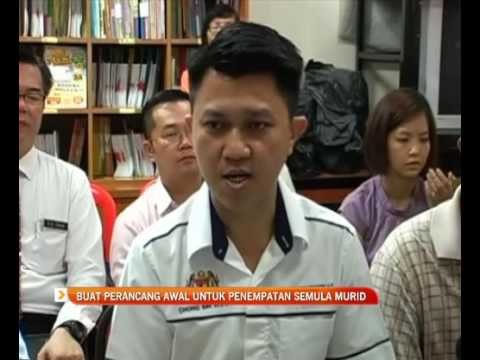 Buat perancang awal untuk penempatan semula murid