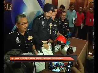 Ibu bapa pesalah jenayah bawah umur boleh didakwa