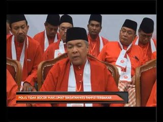 Polis tidak bocor maklumat siasatan kes tahfiz terbakar
