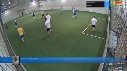 But de Stéphane  (3-2) - Crocowash Vs GRDF - 05/12/17 21:00 - LIGUE 4 - Poitiers Game Parc