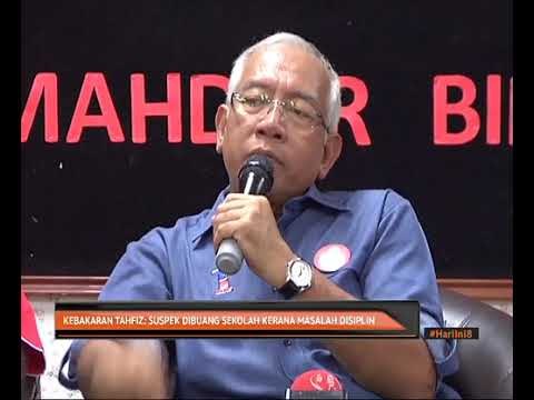 Kebakaran tahfiz: Suspek dibuang sekolah kerana masalah disiplin