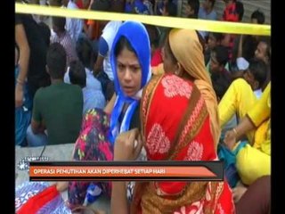 Operasi pemutihan akan diperhebat setiap hari