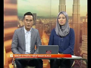 Banjir di Pantai Timur masih buruk