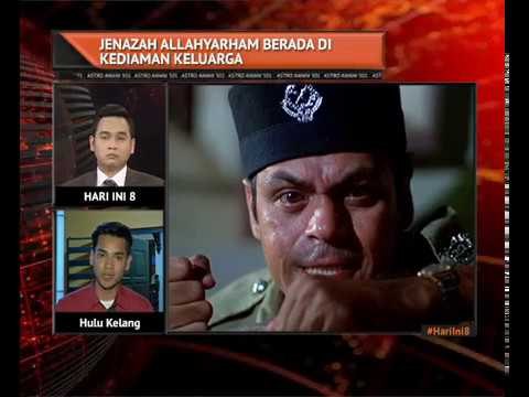 Jenazah allahyarham Jins Samsuddin berada di kediaman keluarga