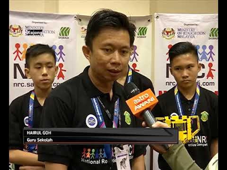 SMK Dalat juara Pertandingan Robotik Kebangsaan