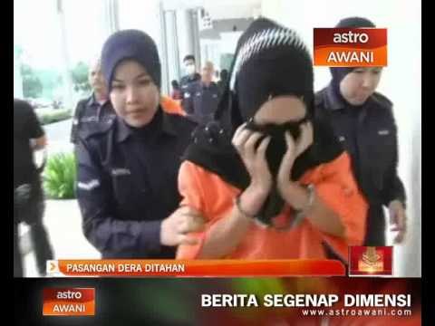 Pasangan suami isteri dera anak 5 tahun ditahan
