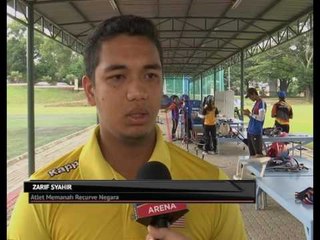 Zarif Syahir disenaraikan di saat akhir sertai skuad memanah