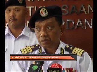 Nelayan asing lakukan aktiviti menangkap gamat