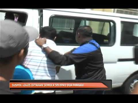 Suspek lolos ditahan semula selepas dua minggu