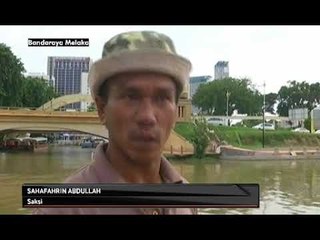 Nekad terjun ke dalam sungai elak ditahan pihak berkuasa