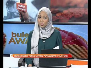 Semua negeri perlu larang penggunaan polisterin