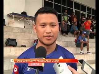 Tekad curi tempat kesebelasan utama