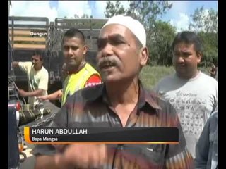 Duda hilang dijumpai lemas, tersepit celah akar sungai