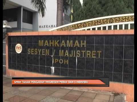 SPRM tahan Pengarah Imigresen Perak dan 3 indivuidu