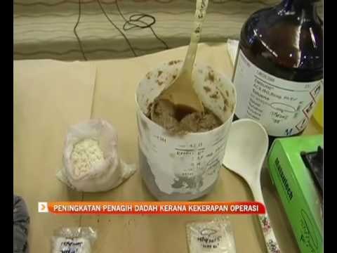 Peningkatan penagih dadah kerana kekerapan operasi