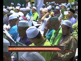 Niat PAS bergabung dengan UMNO ditentang sebahagian ahli