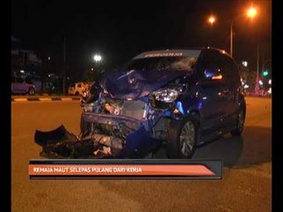 Remaja maut selepas pulang dari kerja