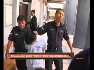 Gara-gara rasuah anggota polis RM50, mekanik muda didenda RM5,000
