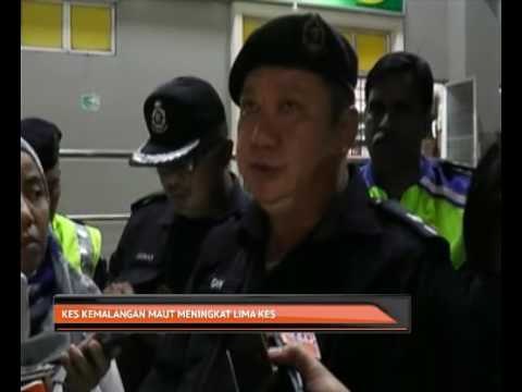 Kes kemalangan maut meningkat lima kes