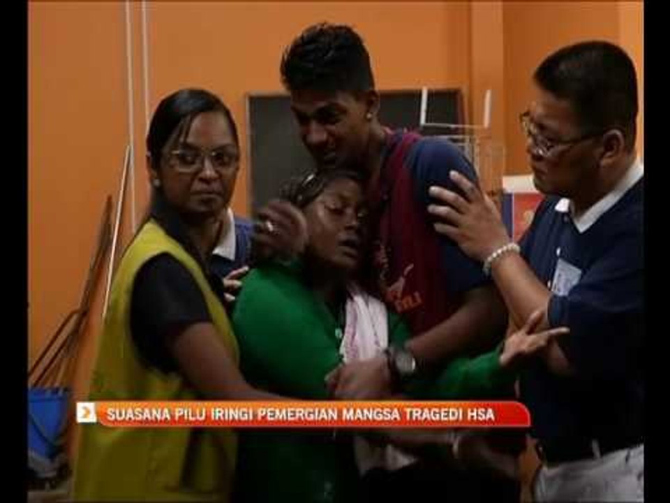 Suasana pilu iringi pemergian mangsa tragedi HSA