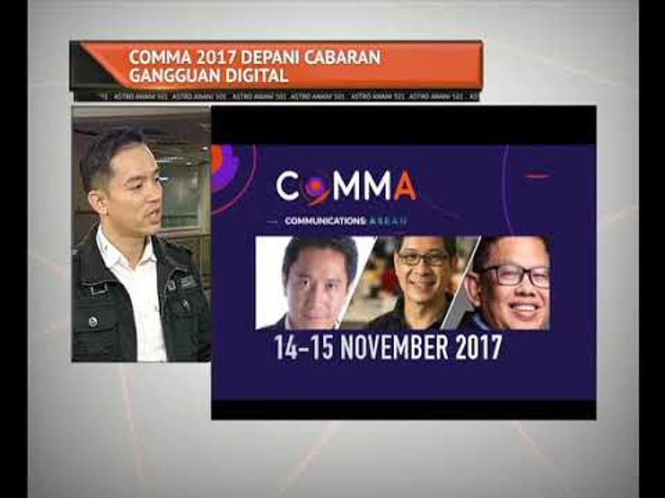 COMMA 2017 depani cabaran gangguan digital