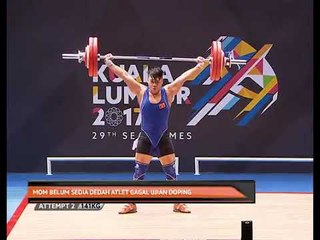 MOM belum sedia dedah atlet gagal ujian doping