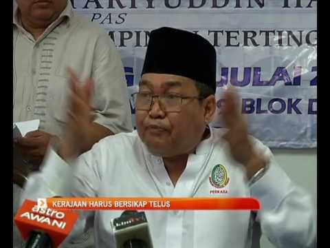Kerajaan harus bersikap telus