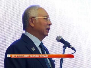 GST penyelamat ekonomi negara