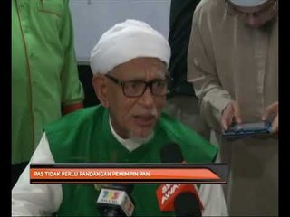 PAS tidak perlu pandangan pemimpin PAN