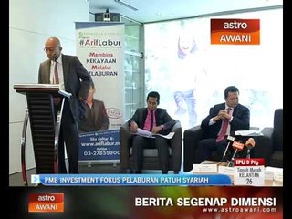 PMB Investment fokus pelaburan patuh syariah